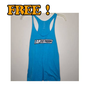 FWP 1st Phorm blue workout tank - xs